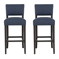 Linon Koda Bar Stool Set of 2