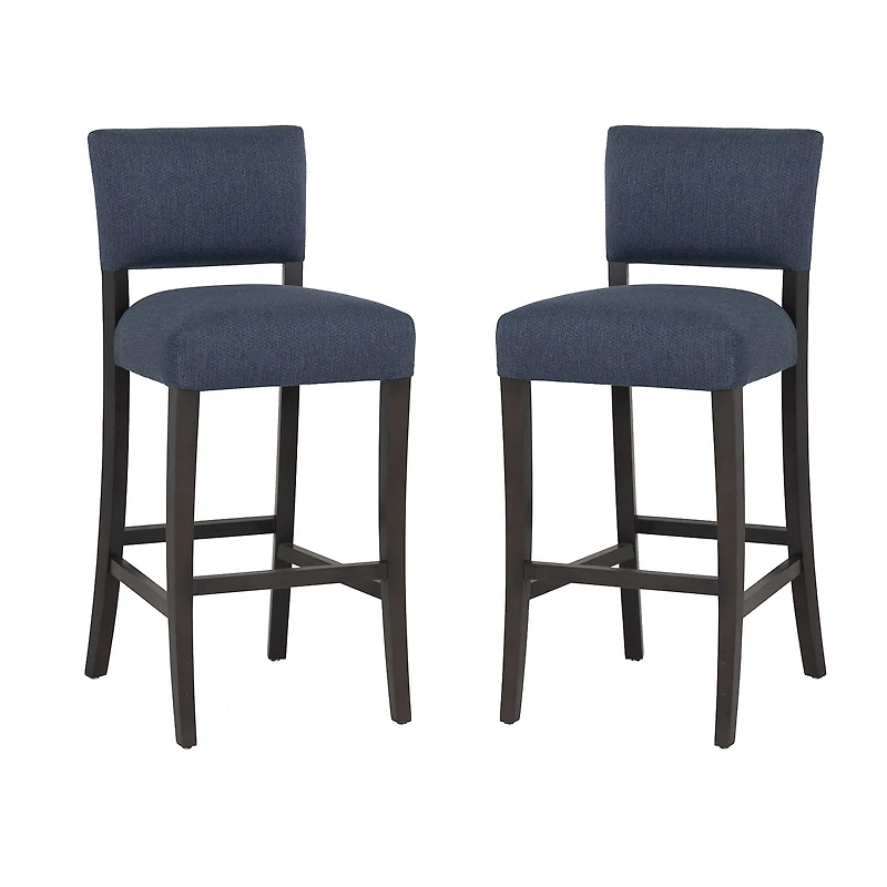 Linon Koda Bar Stool Set of 2