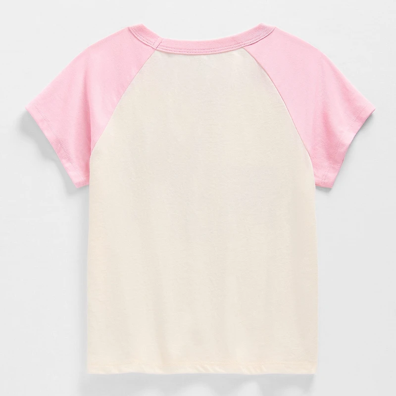 Little & Big Kid Girls Crew Neck Short Sleeve Regular Fit Hello Kitty Graphic T-Shirt