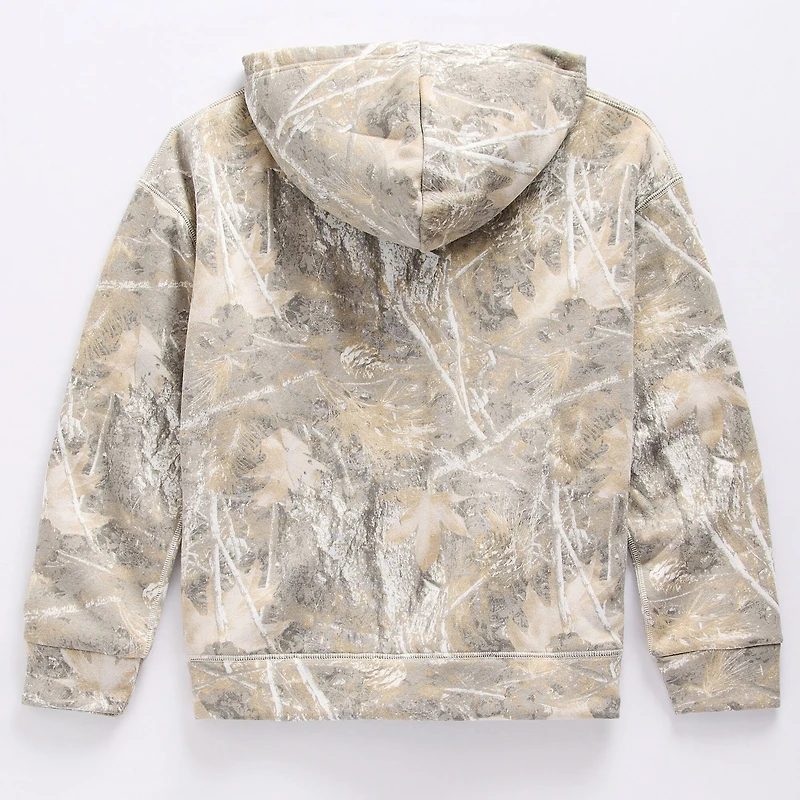 Thereabouts Little & Big Kid Boys Easy-on + Easy-off Hidden Access Opening Long Sleeve Adaptive Hoodie