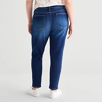 Arizona Womens Juniors Plus Skinny Fit Jean