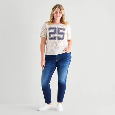 Arizona Womens Juniors Plus Skinny Fit Jean