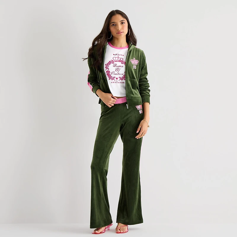 Juicy By Couture Womens Juniors Lightweight Track Jacket