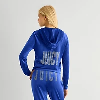 Juicy By Couture Womens Juniors Lightweight Track Jacket