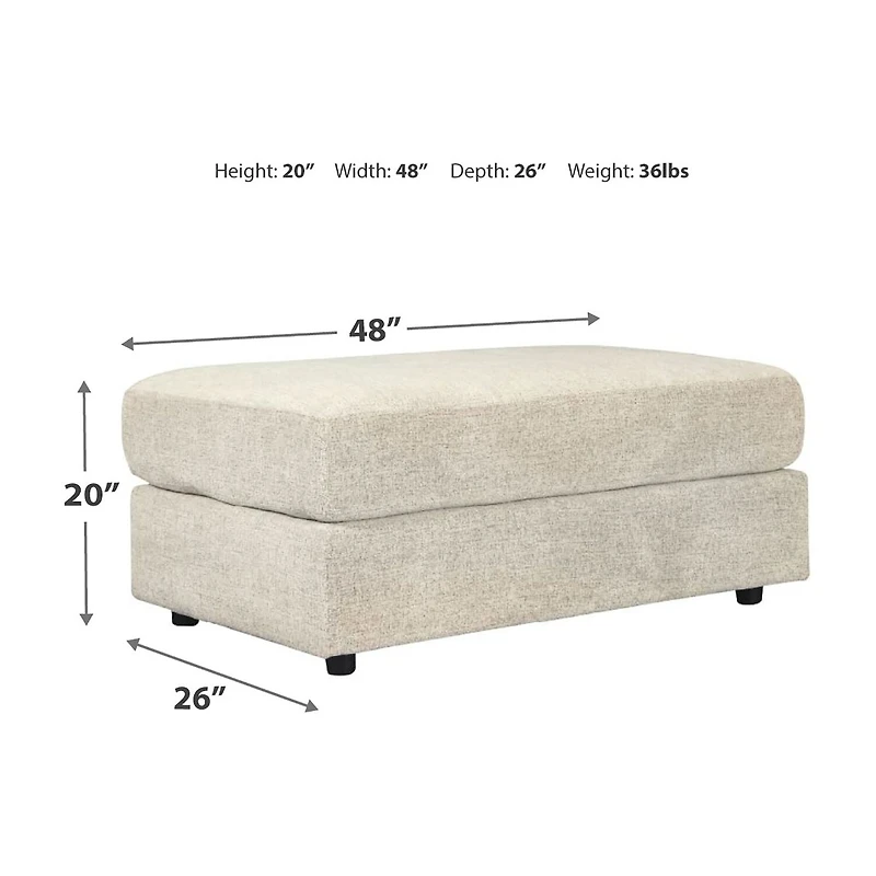 Signature Design by Ashley® Soletren Upholstered Ottoman