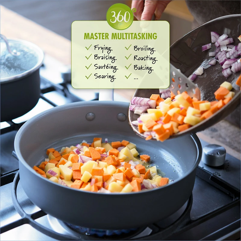 GreenPan Chatham Ceramic Non-Stick 10-pc. Cookware Set