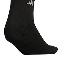 adidas Cushioned Womens 6 Pair Quarter Ankle Socks
