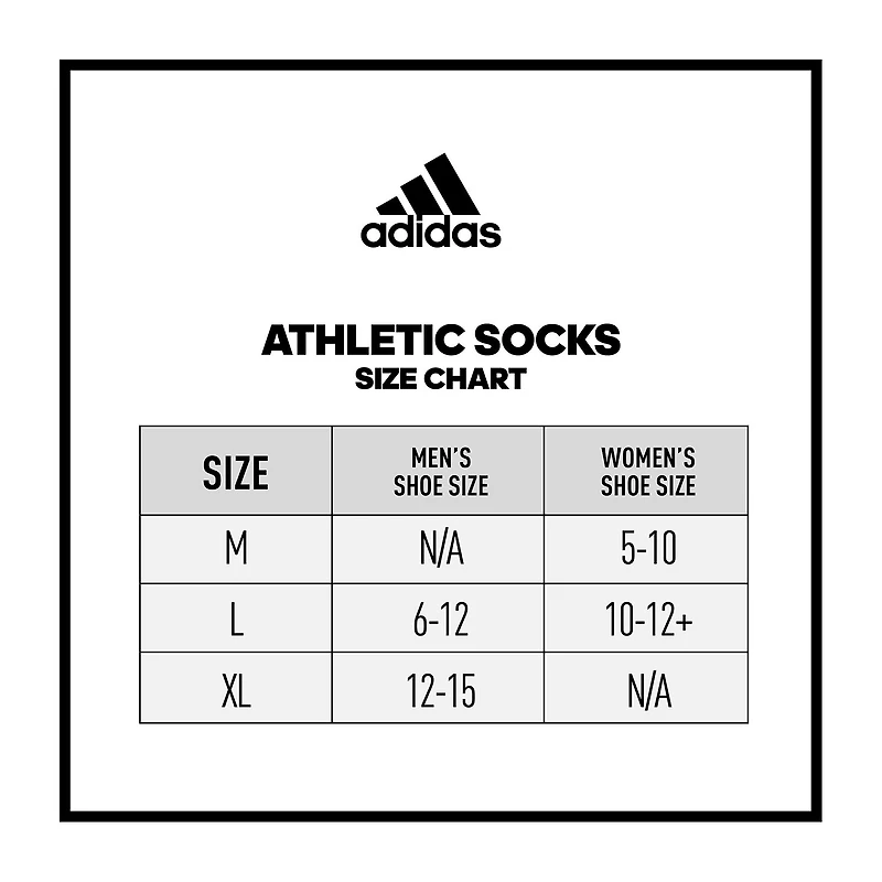 adidas Cushioned Womens 6 Pair Quarter Ankle Socks