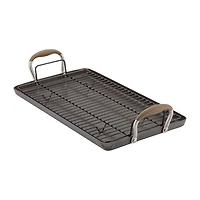 Anolon Advanced Home Hard Anodized 10"X18" Double Burner Griddle