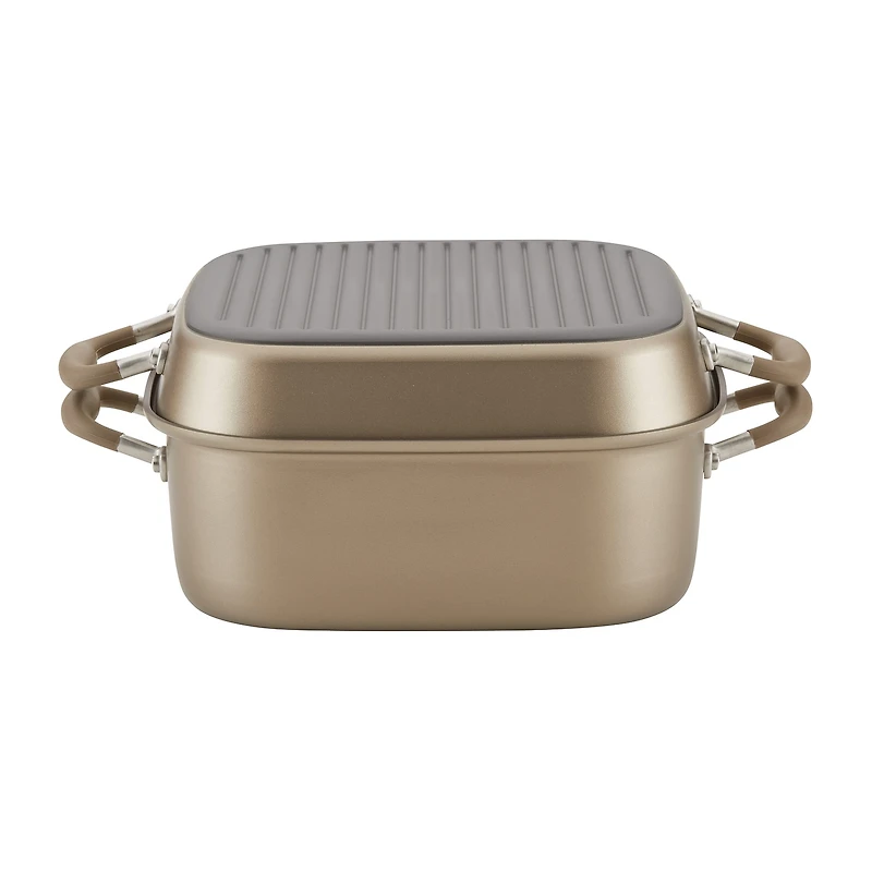 Anolon Advanced Home Hard Anodized 2-pc. Two Step Meal Cookware Set