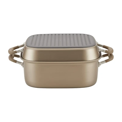 Anolon Advanced Home Hard Anodized 2-pc. Two Step Meal Cookware Set