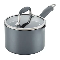 Anolon Advanced Home Hard Anodized 2-qt. Sauce Pan Straining Lid