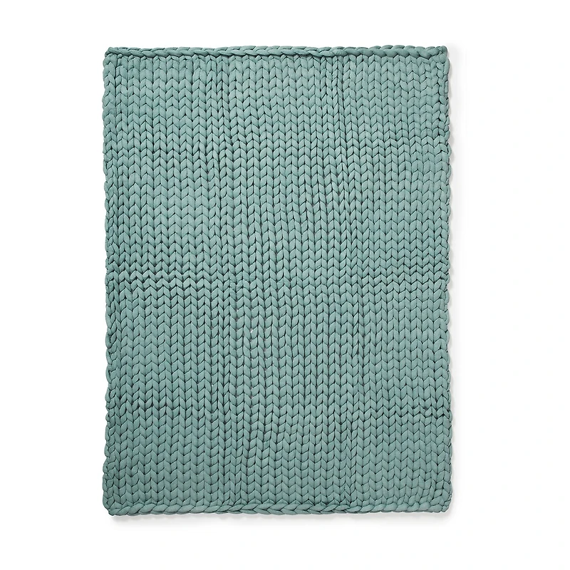 Your Lifestyle By Donna Sharp Chunky Knitted Reversible Lightweight Throw