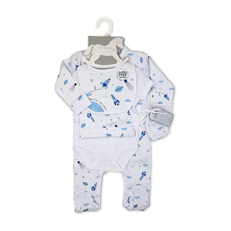 3 Stories Trading Company Baby Boys 5-pc.Layette Set