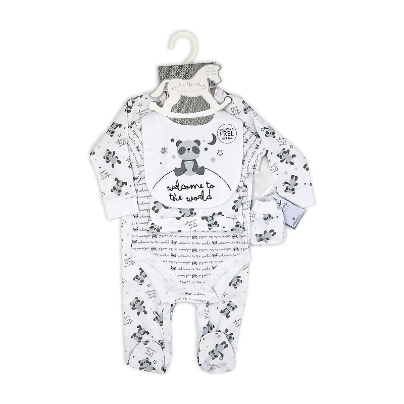 3 Stories Trading Company Baby Unisex 5-pc.Layette Set