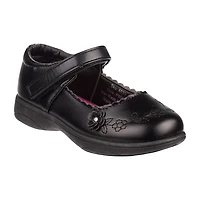 Petalia Little & Big Kid Girls Round Closed Toe Mary Jane Shoes