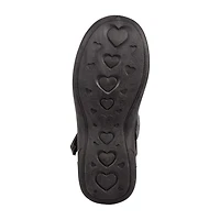 Petalia Little & Big Kid Girls Round Closed Toe Mary Jane Shoes