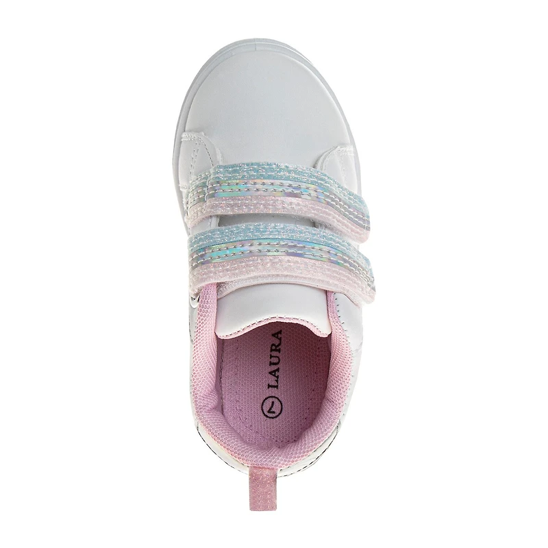Laura Ashley Girls Round Closed Toe Slip-On Shoe