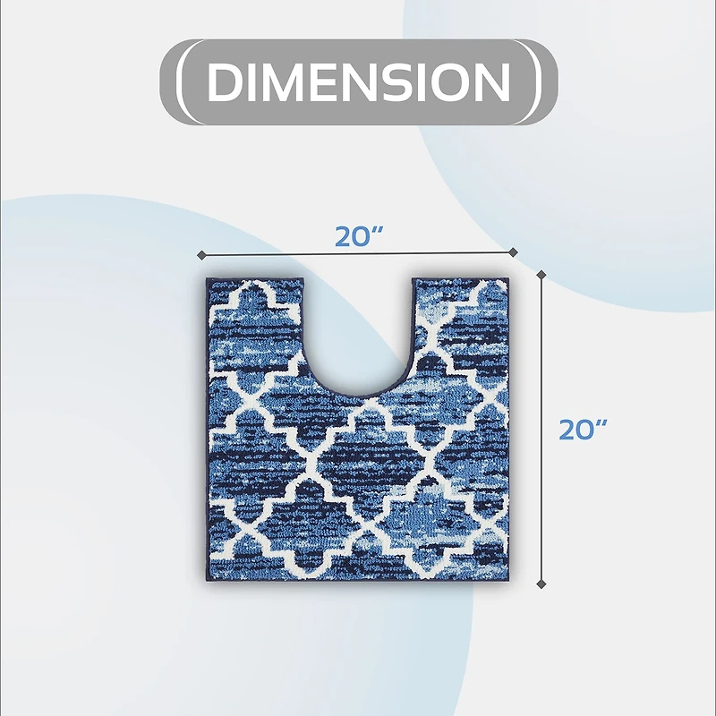 Better Trends Savio Bath Contour Rug