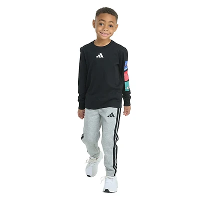 adidas Little Boys 2-pc. Pant Set