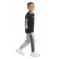 adidas Little Boys 2-pc. Pant Set