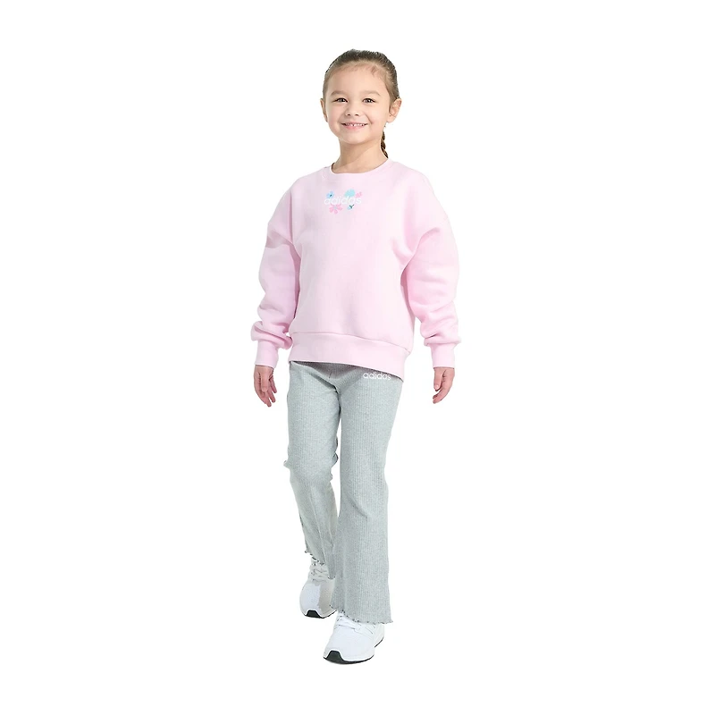 adidas Little Girls 2-pc. Pant Set