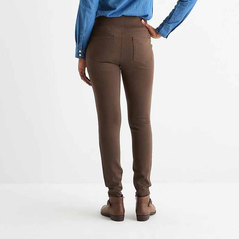 St. John's Bay Womens Skinny Pull-On Pant