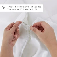 Casual Comfort 300tc Brushed Cotton Comforter Duvet Set