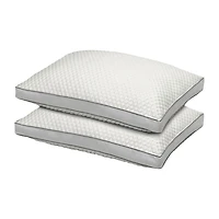 Ella Jayne Arctic Chill Super Cooling Gel Fiber Pillow Medium Density for All Sleep Positions Set of 2