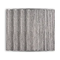 LR Home Jade Striped 4 Pack Placemat
