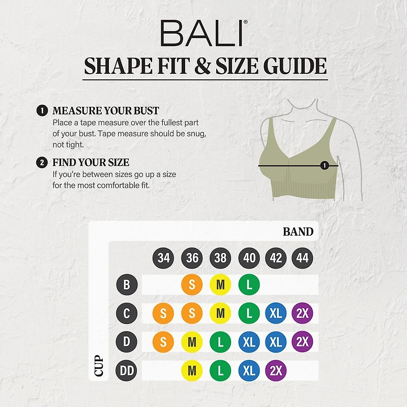 Bali Passion For Comfort Minimizer Body Shaper Df1009
