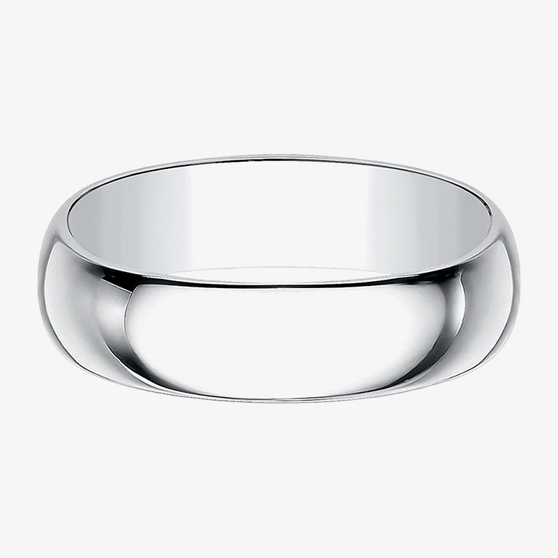 Mens 7MM 10K Gold Wedding Band