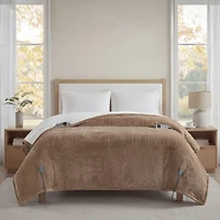 Beautyrest Waffle Plush Heated Blanket