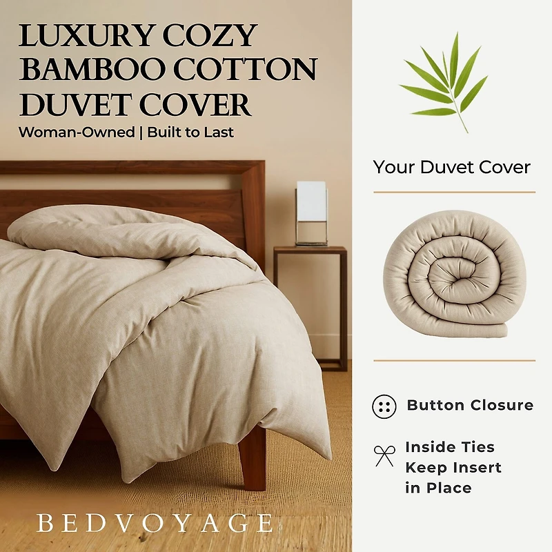 Bedvoyage Rayon Eco-Melange Duvet Cover
