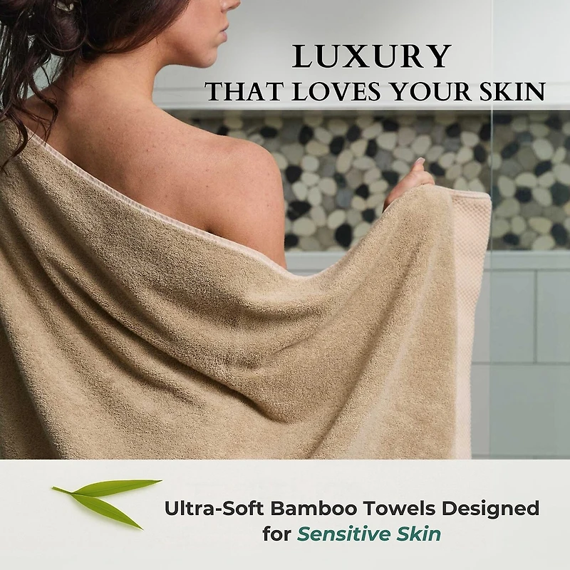 BedVoyage Resort 8-pc. Rayon from Bamboo Bath Towel Set