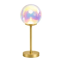 AEROPOSTALE Iridiscent Bubble Stainless Steel Table Lamp