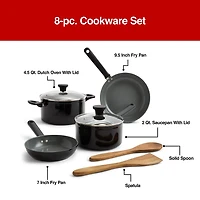 Cooks Ceramic 8-pc. Cookware Set