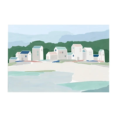Lumaprints Little Town Iii Canvas Giclee Canvas Art