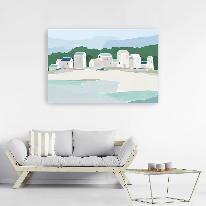 Lumaprints Little Town Iii Canvas Giclee Canvas Art