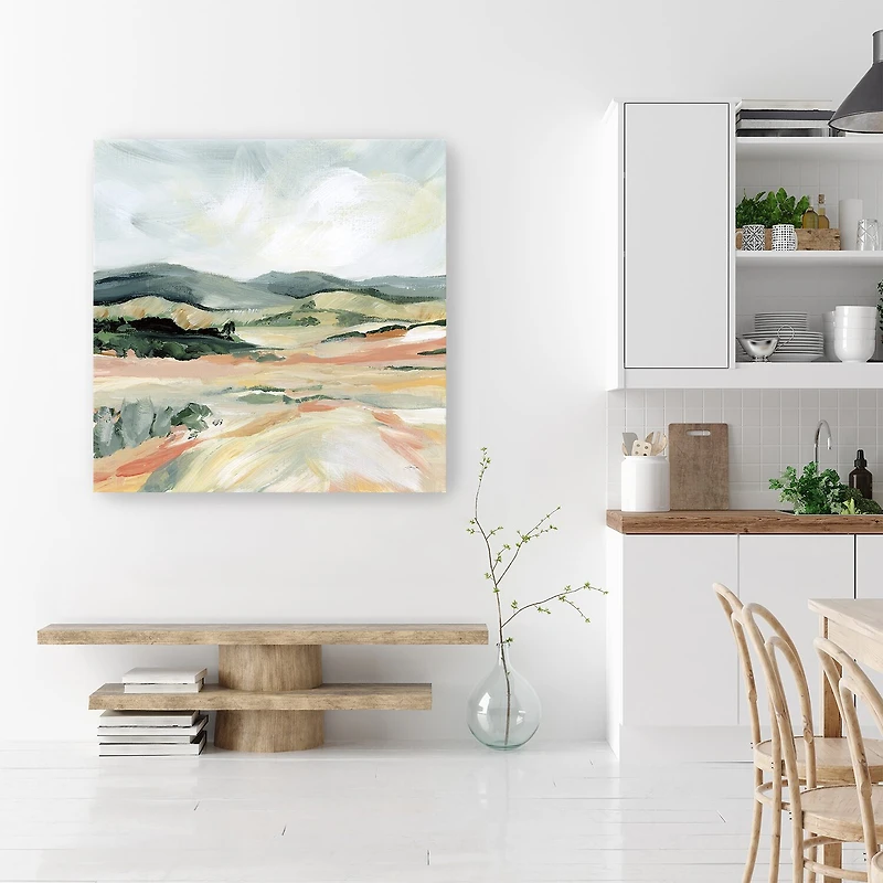 Lumaprints Vermillion Landscape I Canvas Giclee Canvas Art