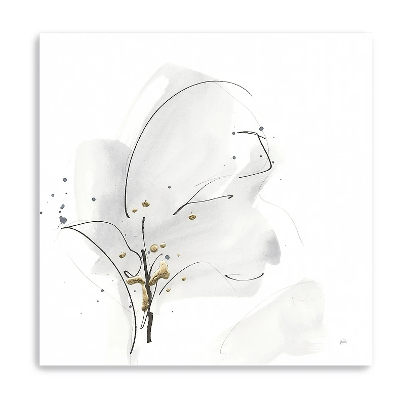 Lumaprints Cool Gray Iv Canvas Giclee Canvas Art