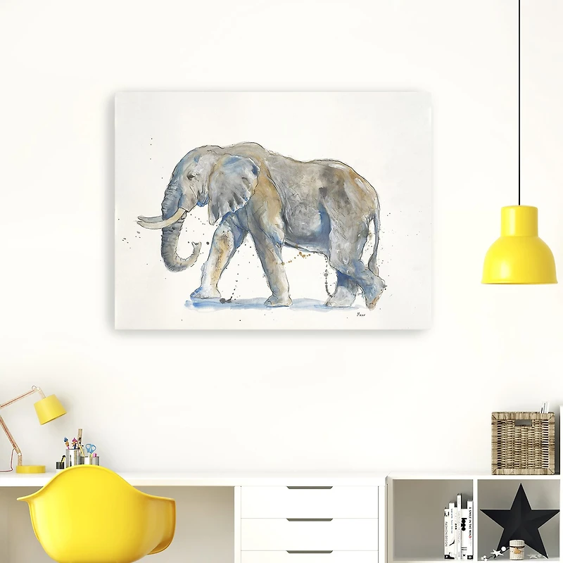 Lumaprints Elephant Canvas Giclee Canvas Art