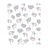 Nojo Super Soft Sloth Crib Sheet