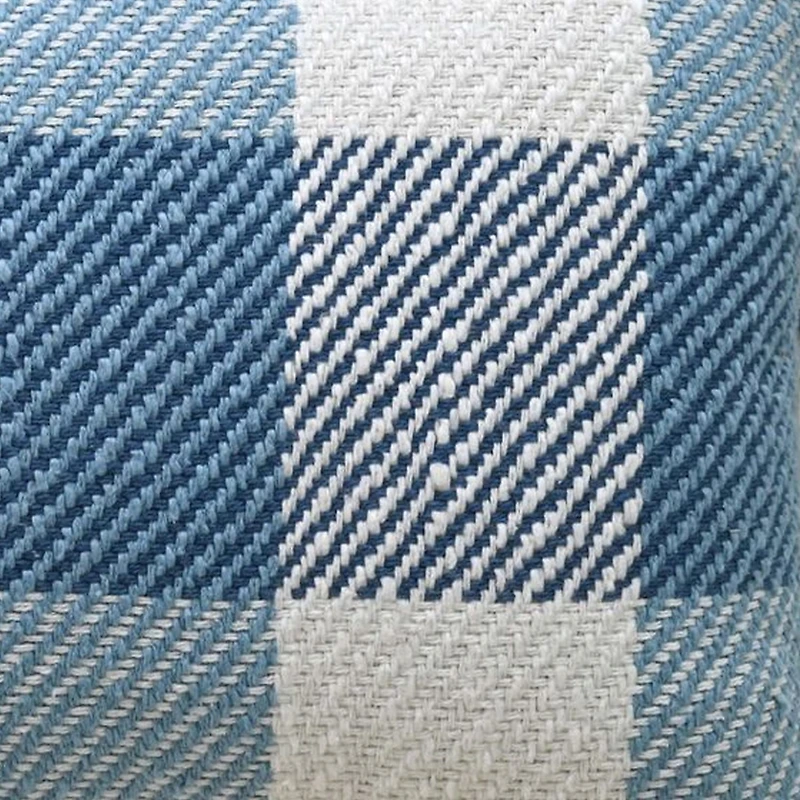 Vibhsa Plaid Decorative Rectangular Throw Pillow