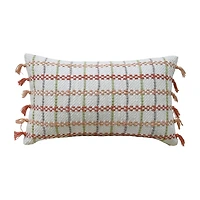 Vibhsa Knotted Edging Rectangular Throw Pillow