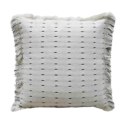 Vibhsa Layered Super Soft Square Throw Pillow