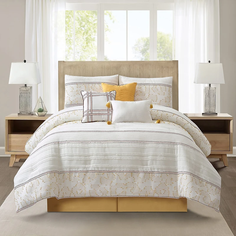 Stratford Park Holly 7pc Lightweight Comforter Set