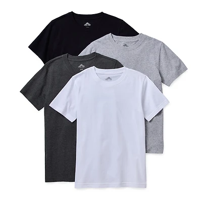 Thereabouts Boys 4 Pack Short Sleeve Crew Neck T-Shirt