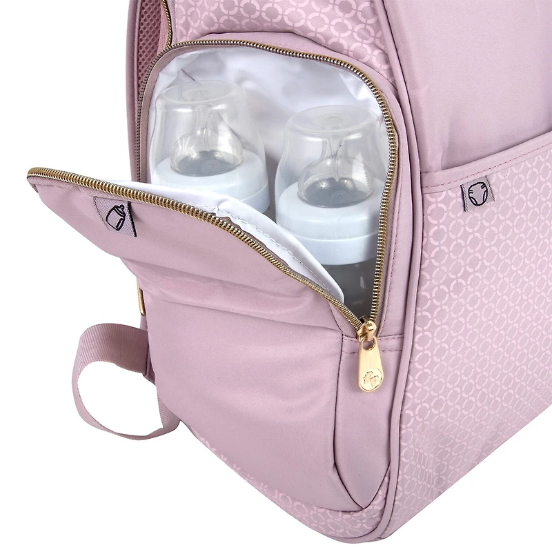 Fisher-Price Adjustable Straps Cell Phone Pocket Diaper Bag