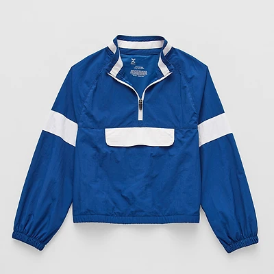 Xersion Little & Big Kid Girls Water Resistant Lightweight Anorak
